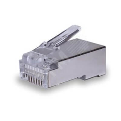 Разъем Джек RJ-45 8P-8C CAT5e (с экраном) (10-0234) SUPR