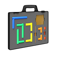 Комплект тест-объектов для настройки чувствительности металлодетекторов БЛОКПОСТ